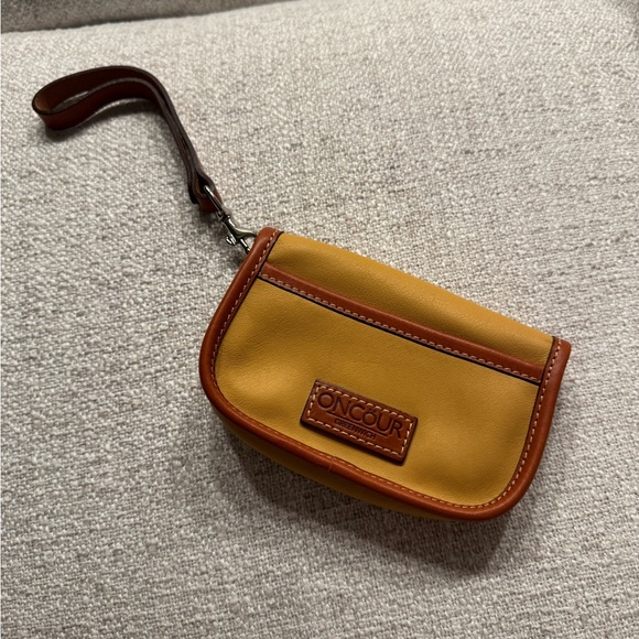 Dooney & Bourke Oncour Twist Flap Wristlet - Picture 2 of 6
